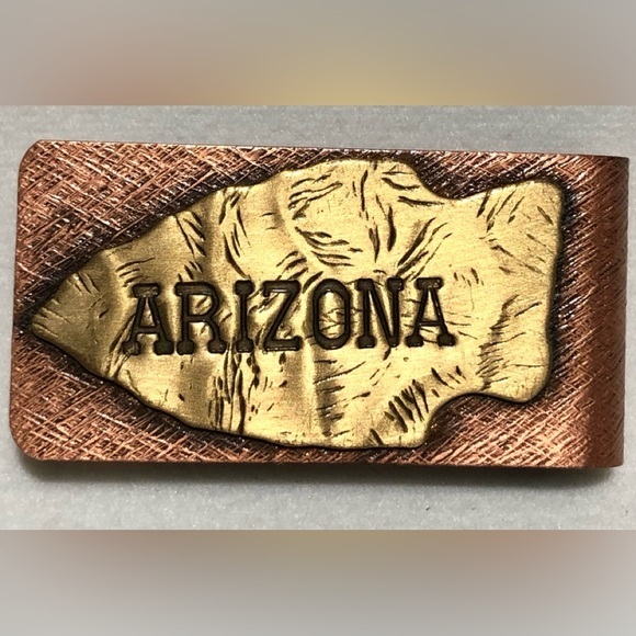 unknown Other - Arizona Brass Tone Money Clip